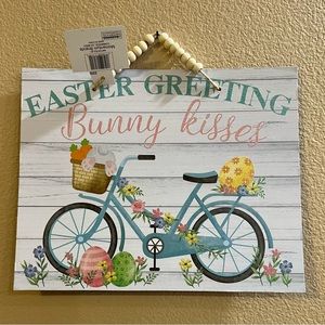 Easter sign wall decor